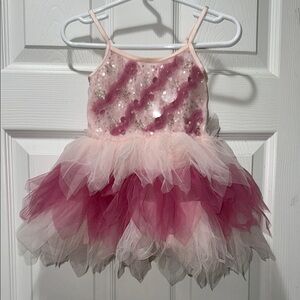 EUC Pink tutu du monde chi chi size 6-12 months